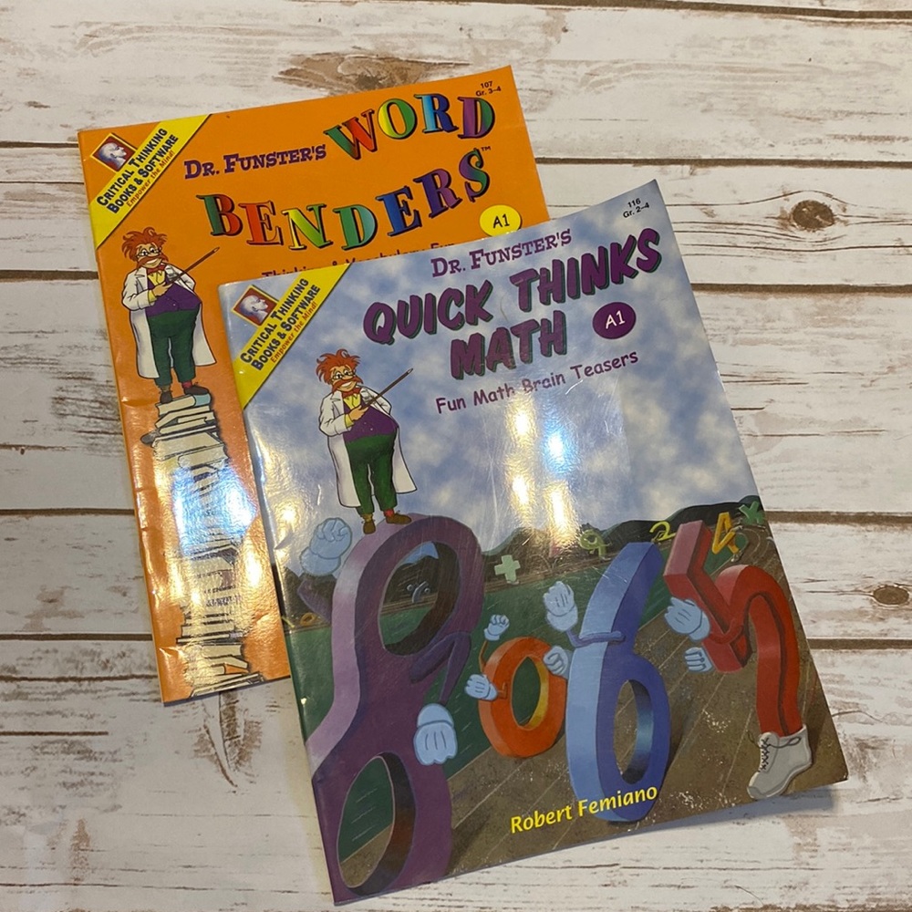 Dr. Funster’s Critical Thinking Books